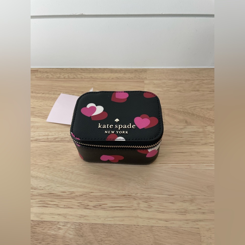 Kate Spade New York Flutter Hearts Travel Jewelry Holder